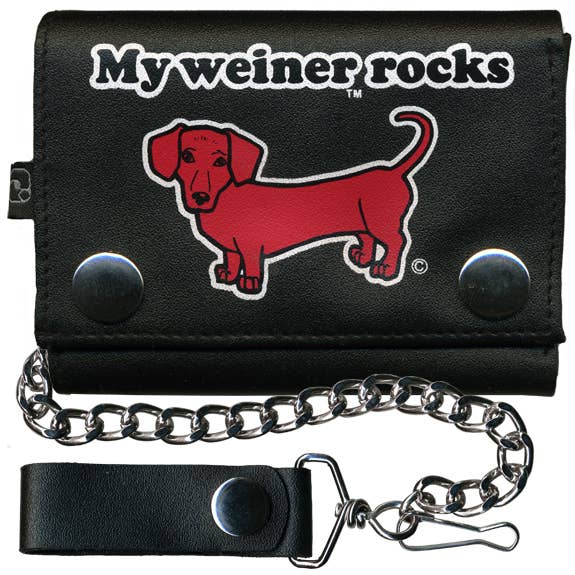 Official Store - My Wiener Rocks Chain Wallet: OS