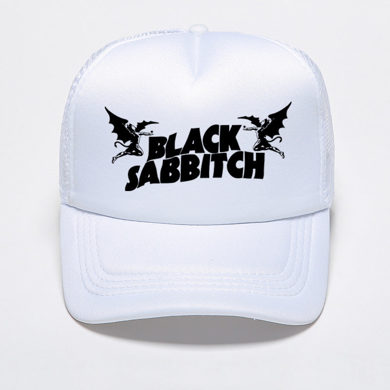 Rock band mesh hat