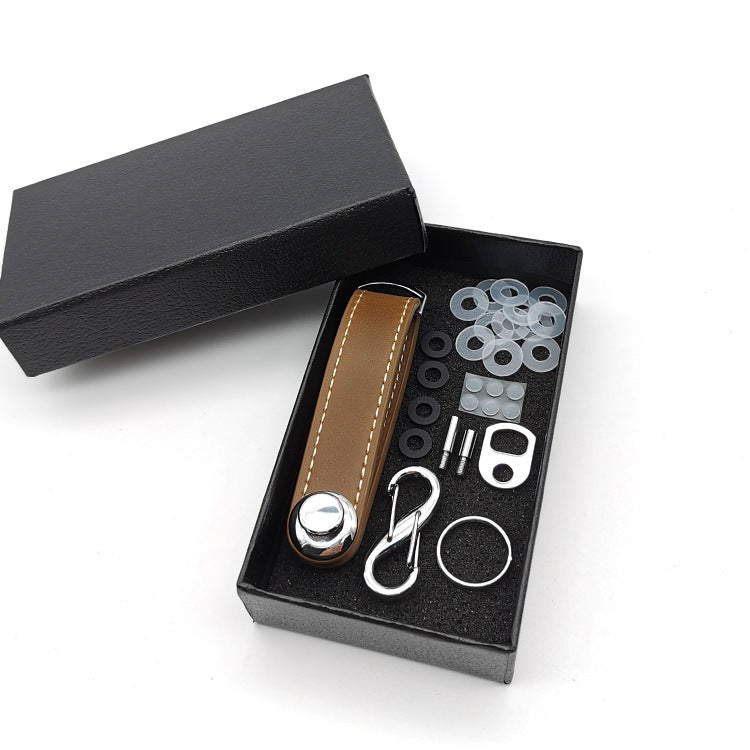 European And American Genuine Leather Key Container