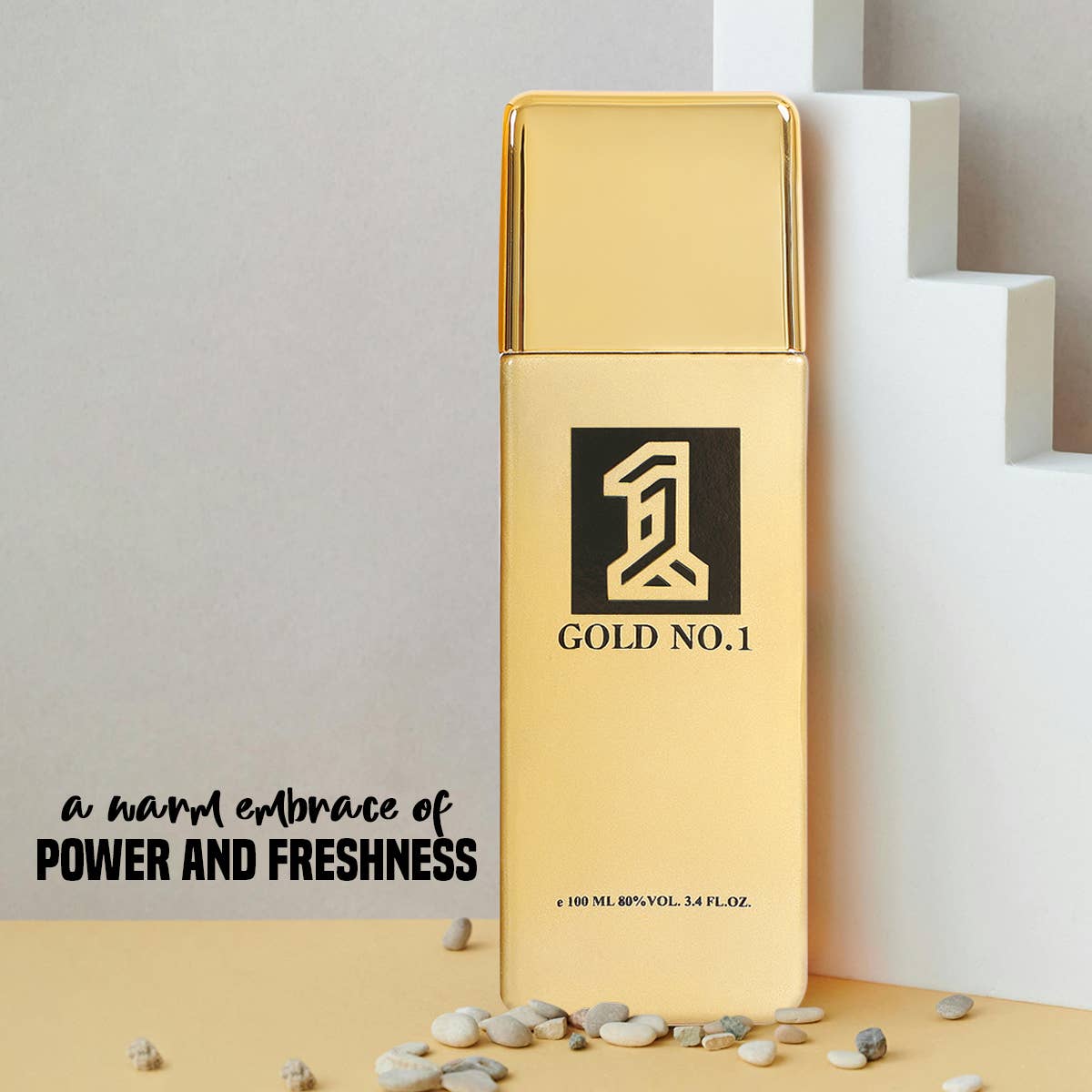 MYS Wholesale Inc - Gold No.1 Spray Cologne Eau De Parfum for Men