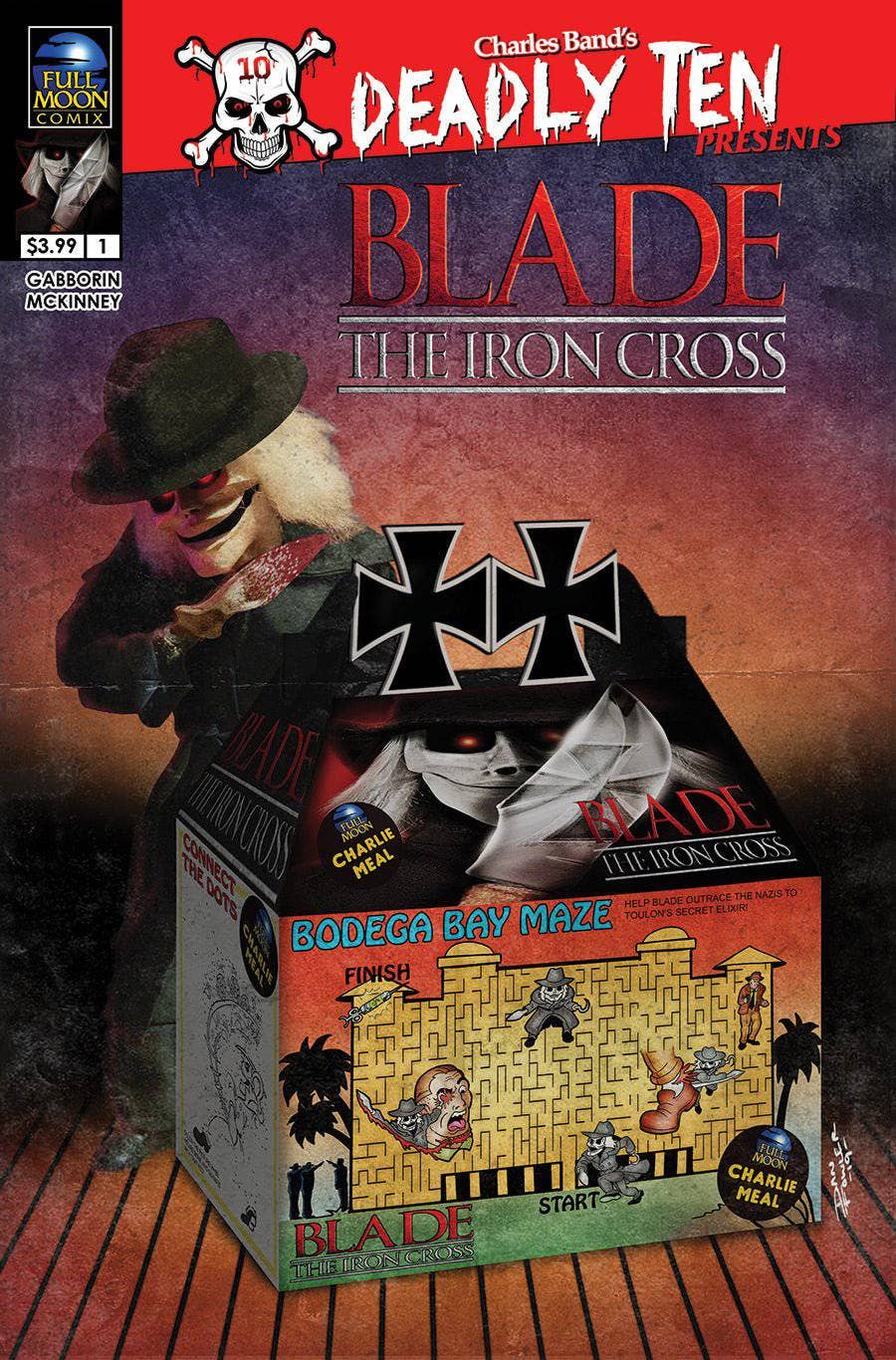 Full Moon Features - Deadly Ten Presents #1: Blade The Iron Cross (Dan Fowler cover)