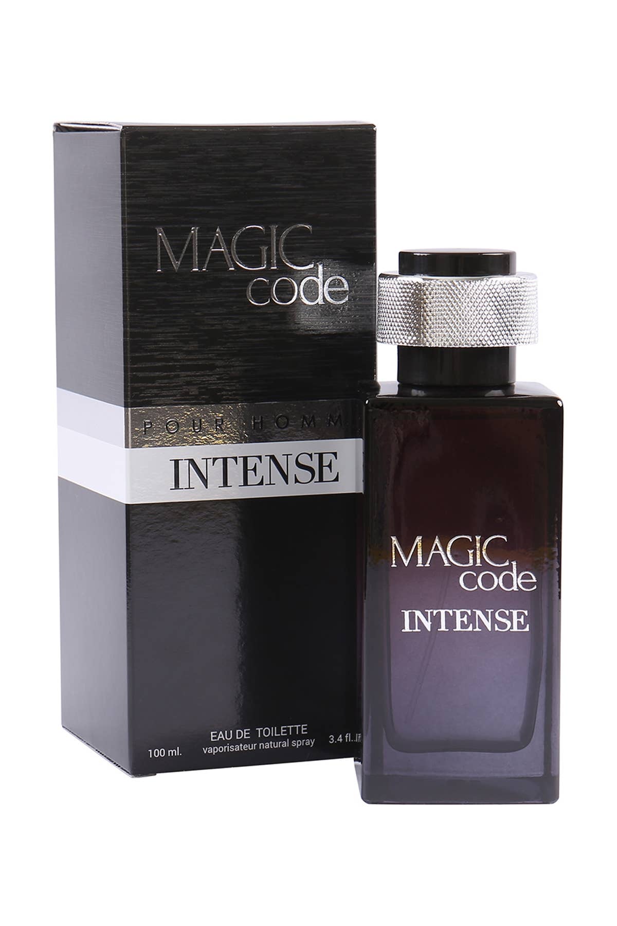 MYS Wholesale Inc - Magic Code Intense Natural Spray Cologne For Men