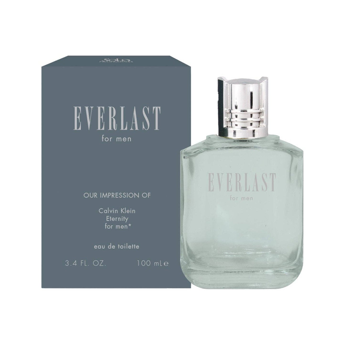 ShopBobbys - Everlast for Men, Impression of Eternity Perfume, EAU DE TOILETTE, 3.4 Ounces
