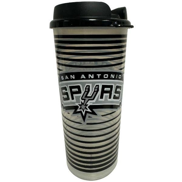 St. Louis Wholesale LLC - San Antonio Spurs Tumblers - 24OZ Grid Style - Double Walled