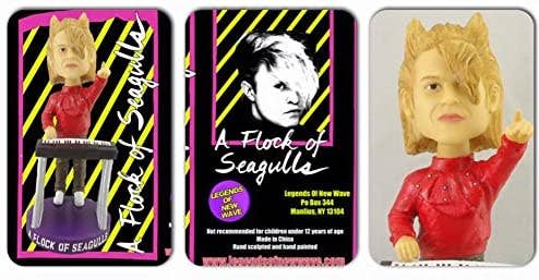 Manic Merch - A Flock of Seagulls Mike Score Bobblehead: XXXL