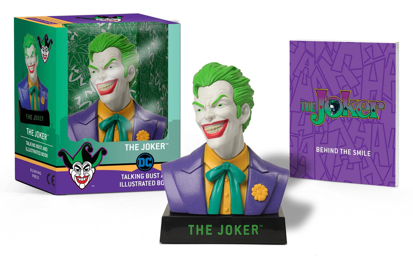 Hachette Book Group - Joker Talking Bust And Illustrated Book