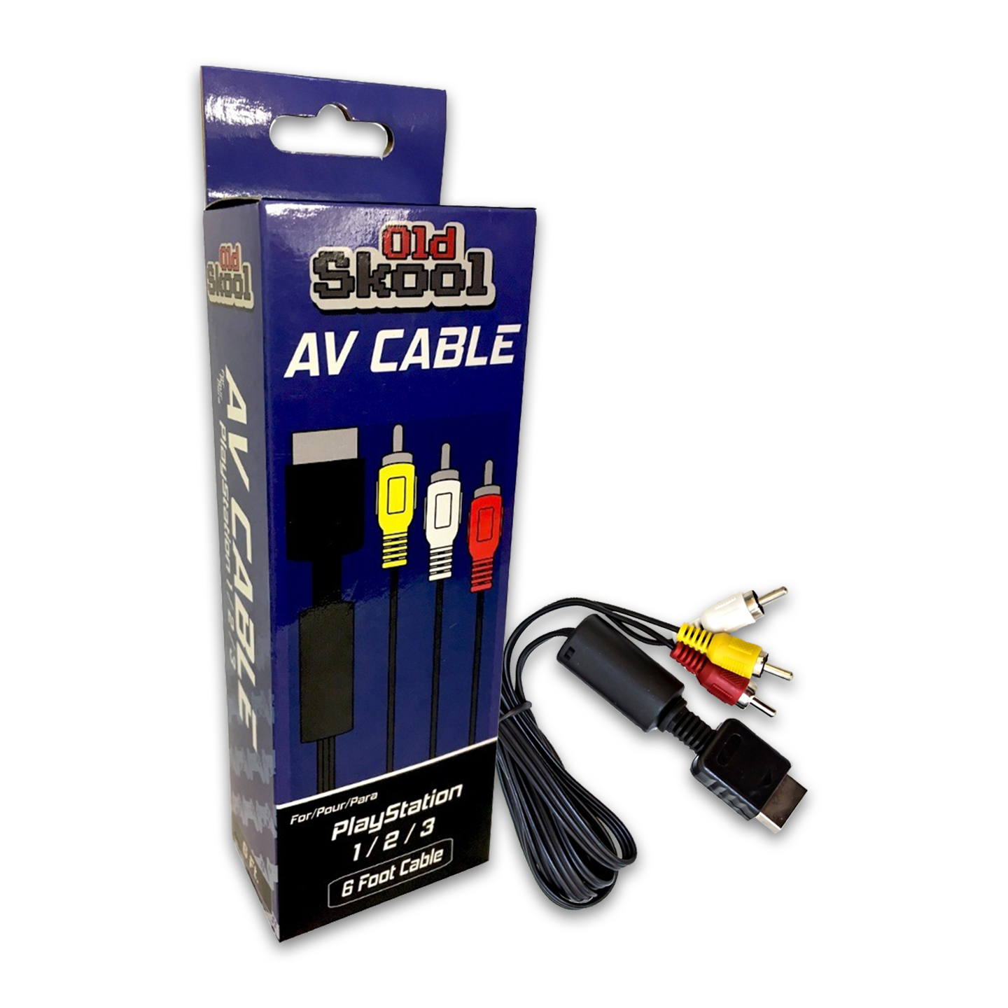 Old Skool - PS1,PS2,PS3 AV Cable