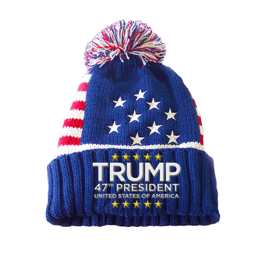 I Love My Freedom - Trump 47th President Beanie - 3128