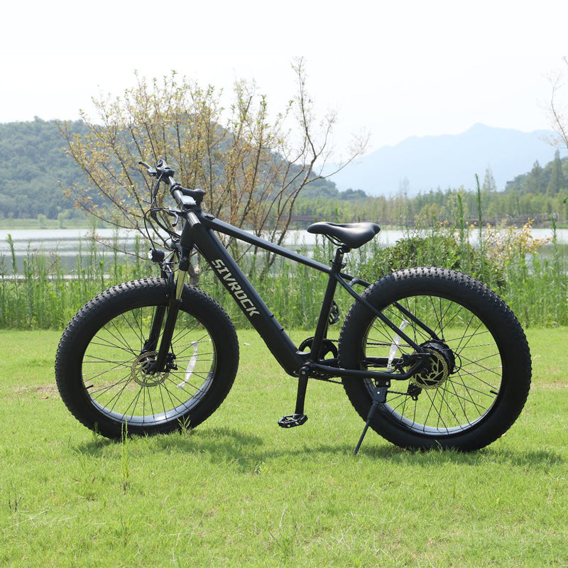 Sivrock Professional Electric Bike For Adults, 26 X 4.0 Inches Fat Tire Electric Mountain Bicycle, 1000W Motor 48V 15Ah Ebike For Trail Riding, Excursion And Commute, UL And GCC Certified