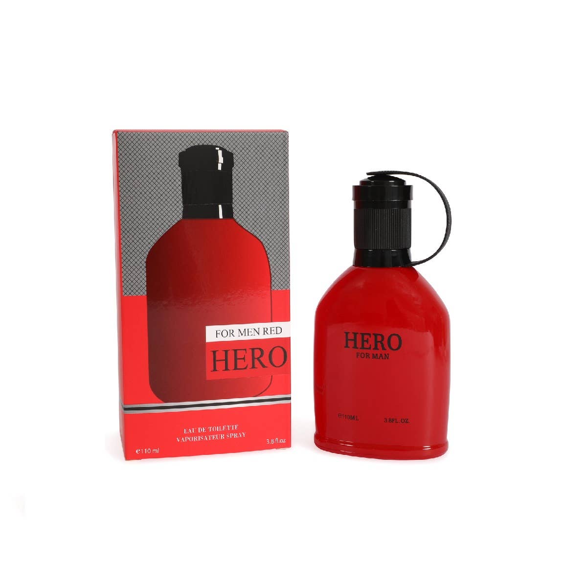 MYS Wholesale Inc - Hero For Men Red Eau de Toilette Spray Cologne For Men