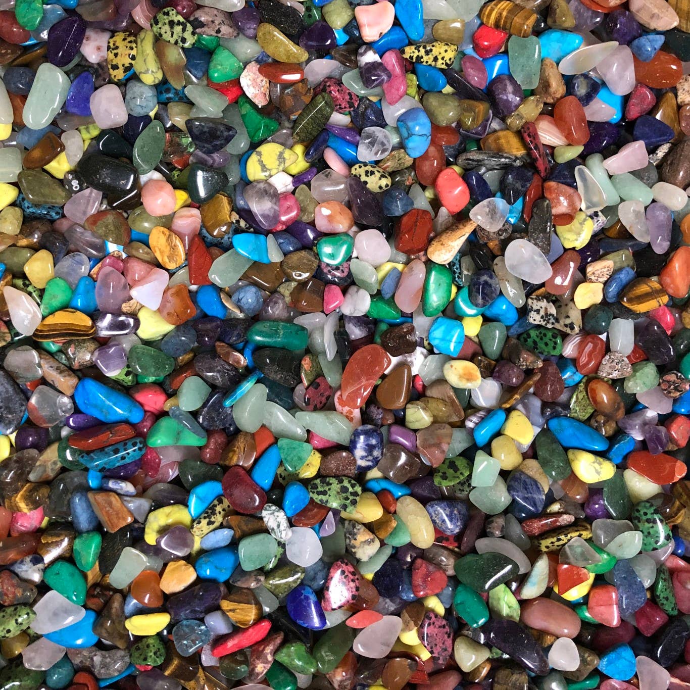 Craftstones - Souvenir Gemstone Mix: LG 20-30mm, 35-50 pcs/lb