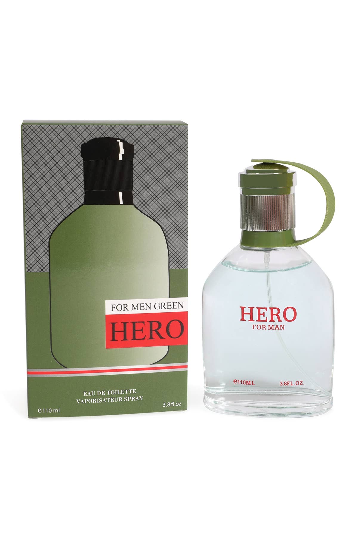 MYS Wholesale Inc - Hero For Men Green Spray Cologne Eau de Toilette For Men