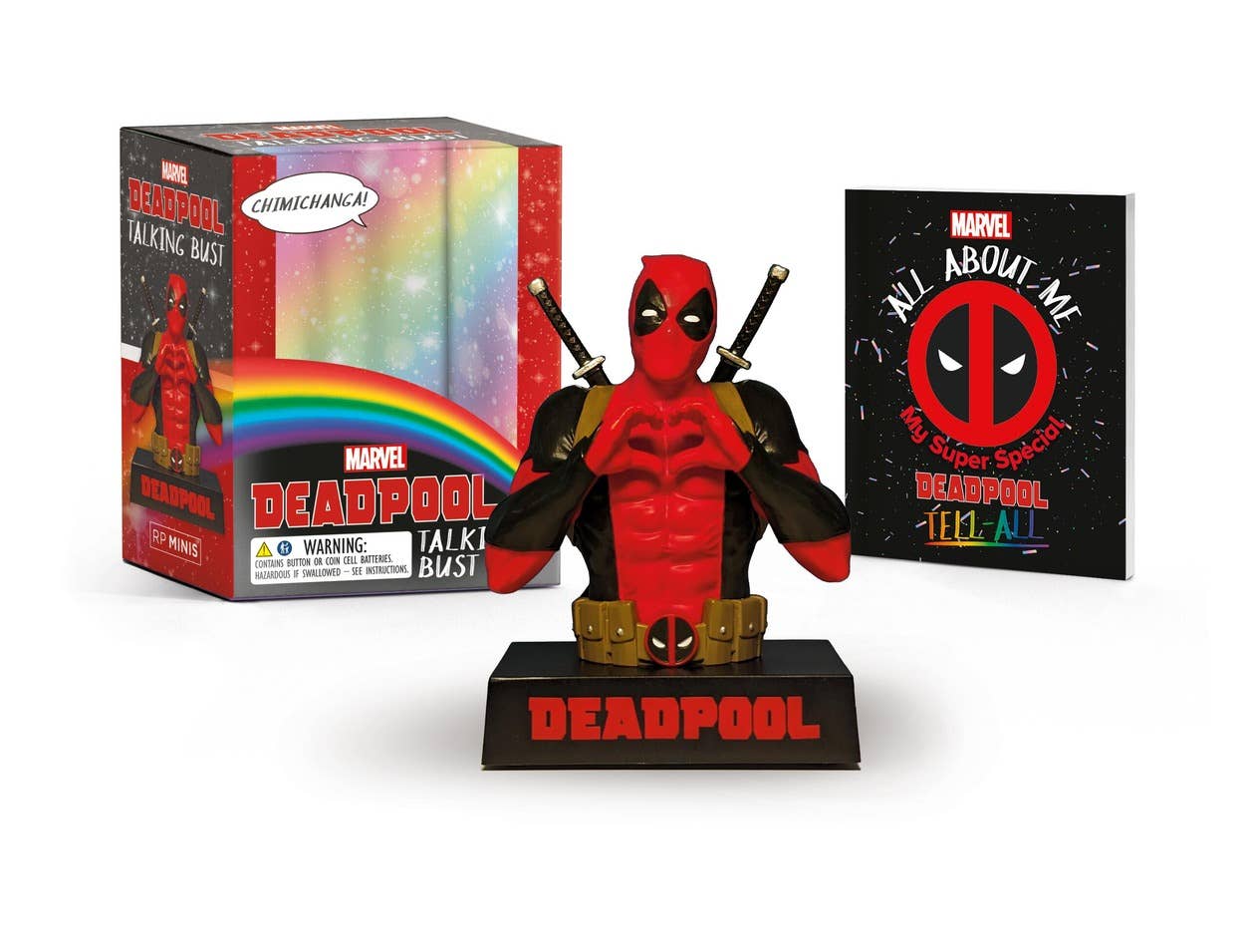 Hachette Book Group - Marvel: Deadpool Talking Bust: Chimichanga!