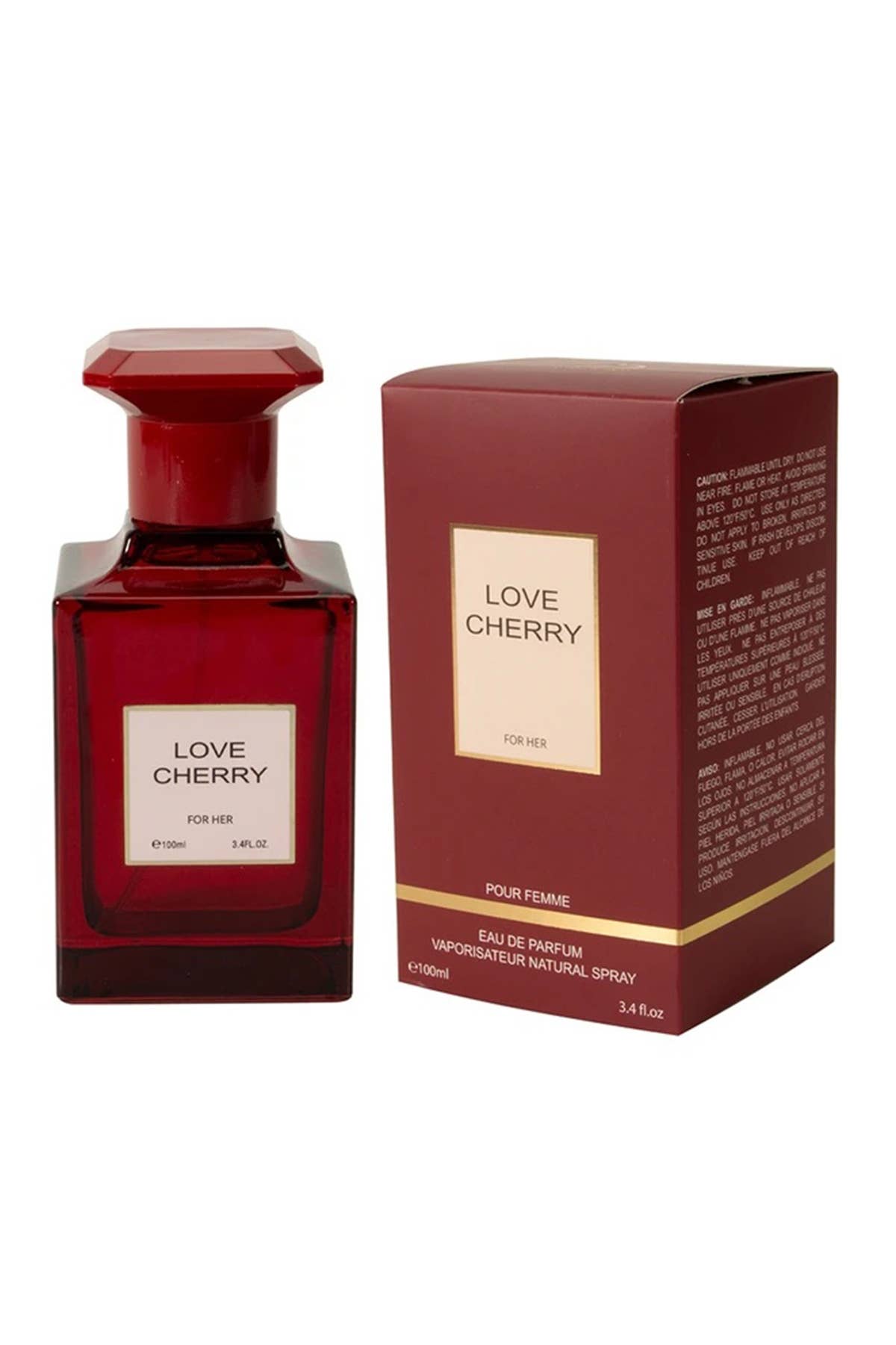 MYS Wholesale Inc - Love Cherry Spray Perfume Eau De Parfum For Women