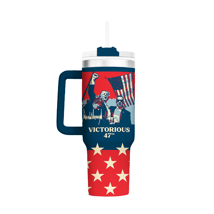 I Love My Freedom - Trump Fist - 40oz Tumbler - 3099