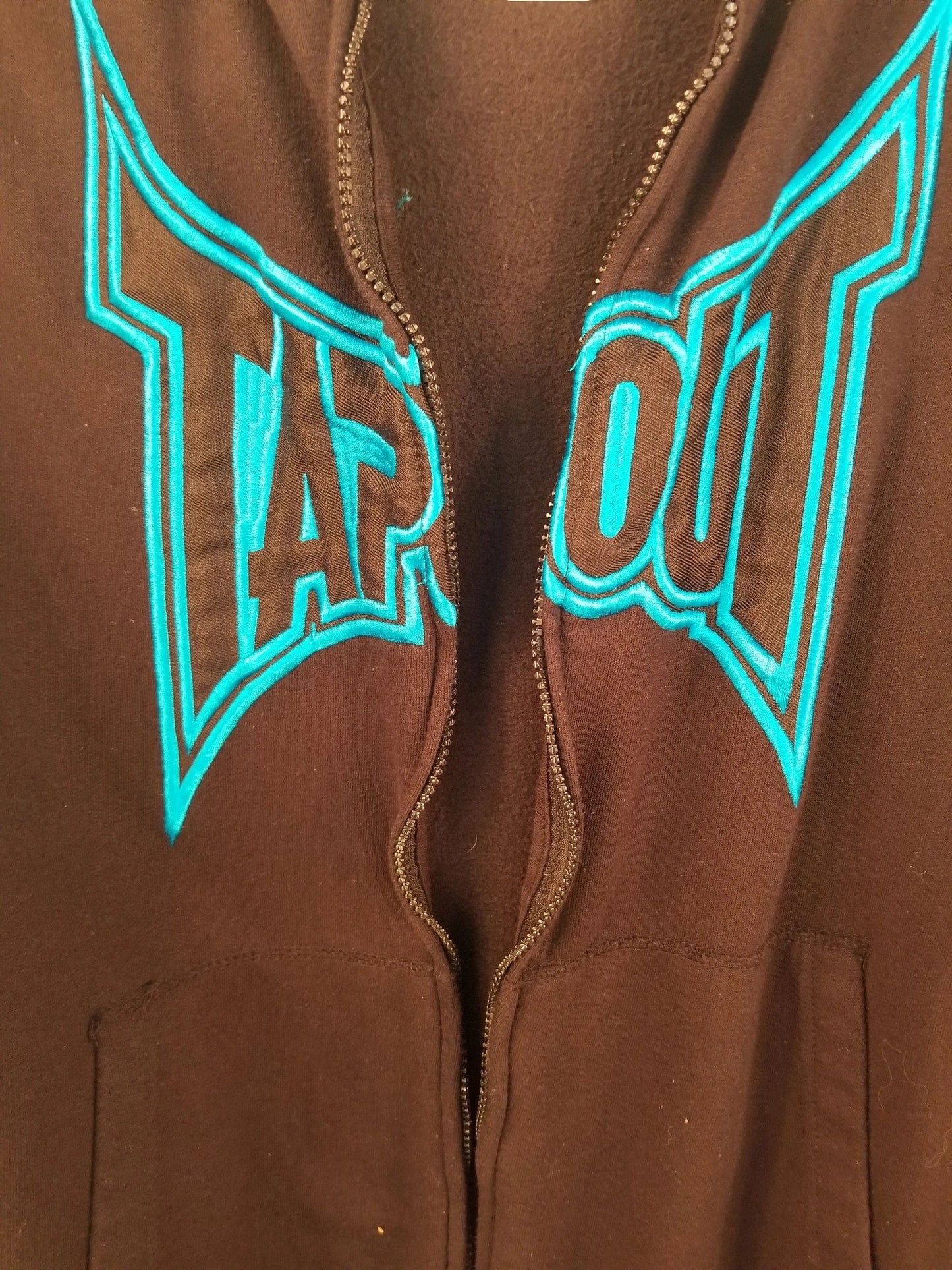 Tapout Zip-up Hoodie *MISSING ZIPPER*