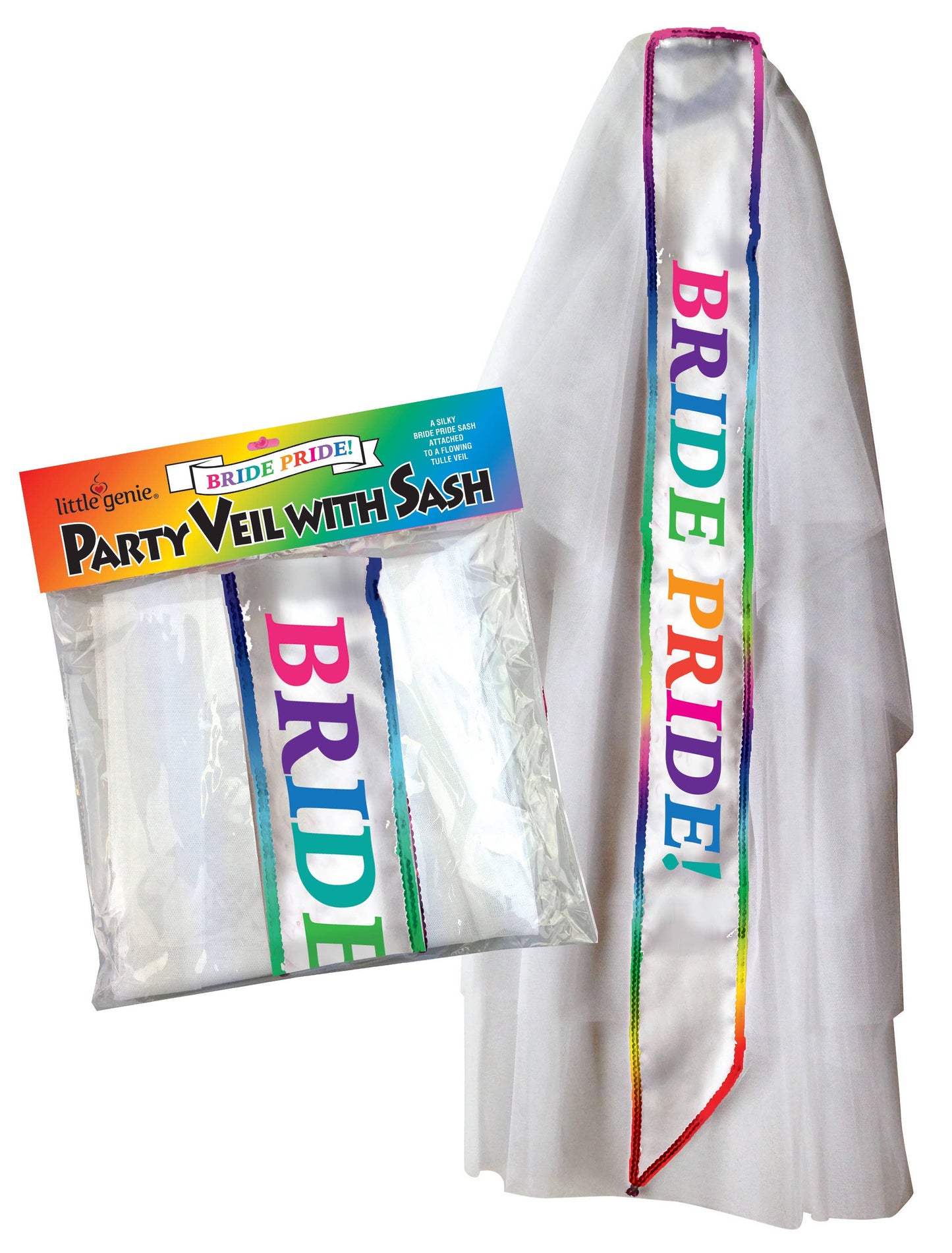 Little Genie Productions - *** SALE*** Bride Pride Veil