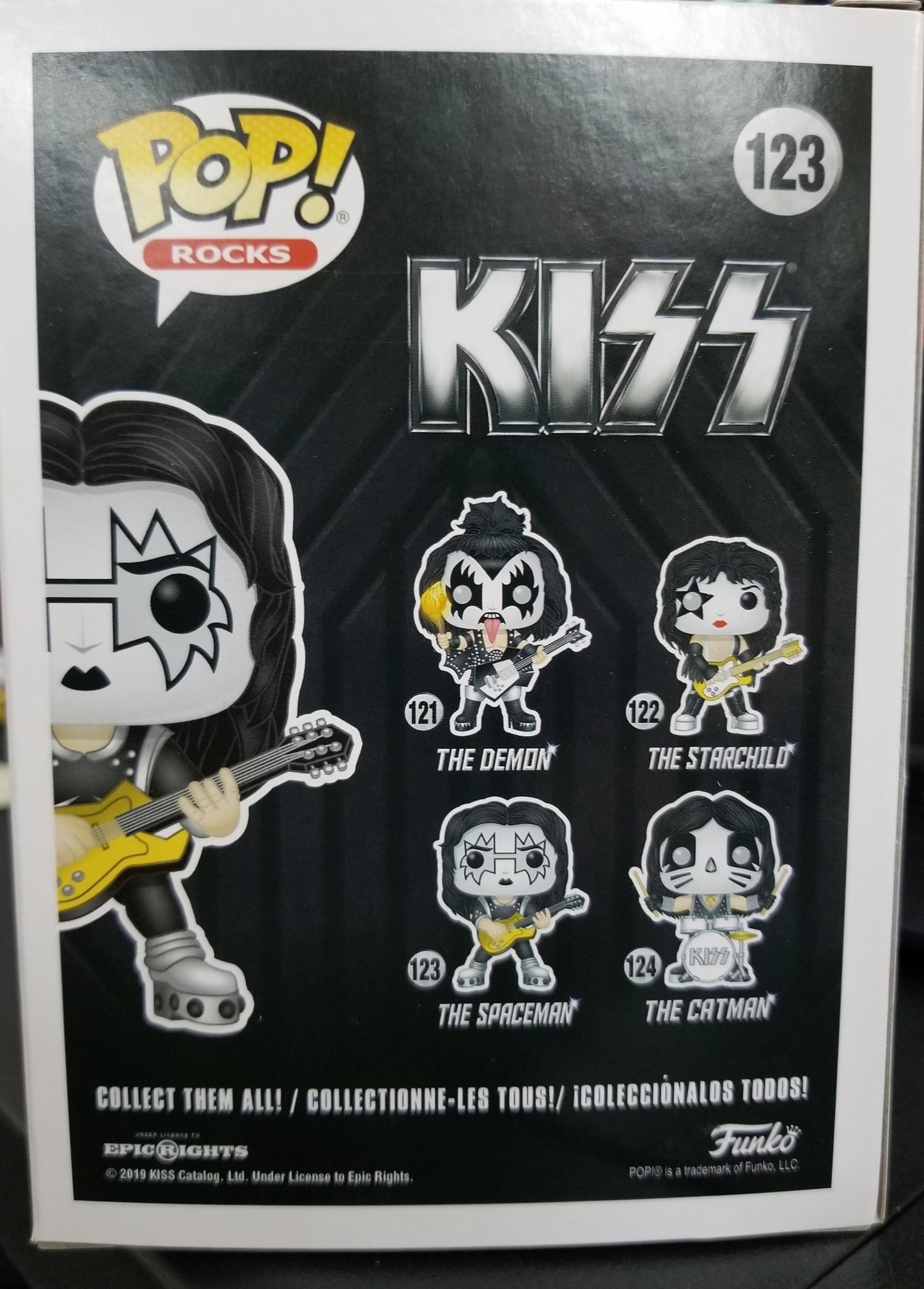 POP! Kiss Funko "Sthe Spaceman" 123