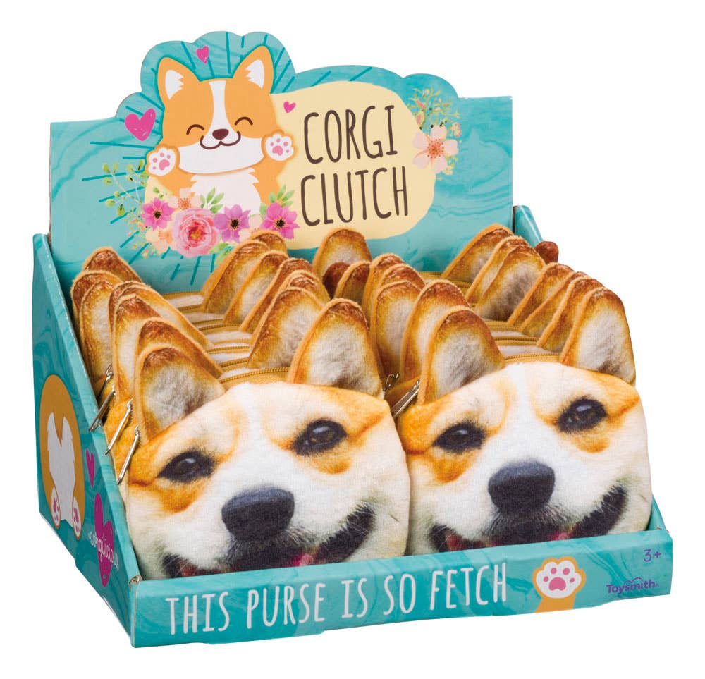 Toysmith - Corgi Clutch Toy Purse