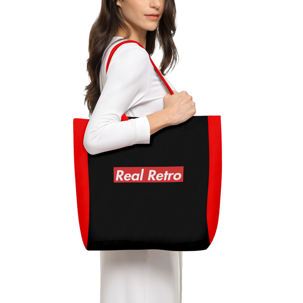 Real Retro Woven Texture Tote Bag