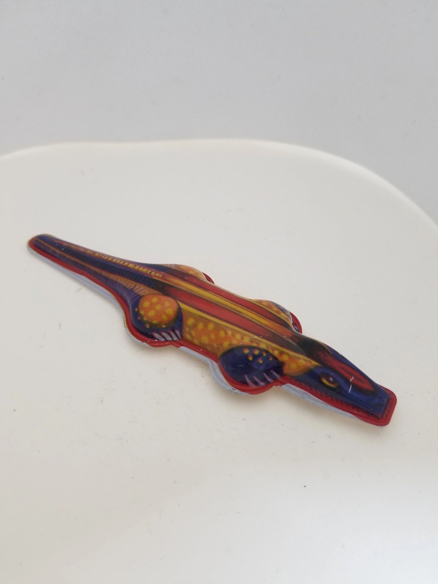 Tin Alligator Clicker Toy