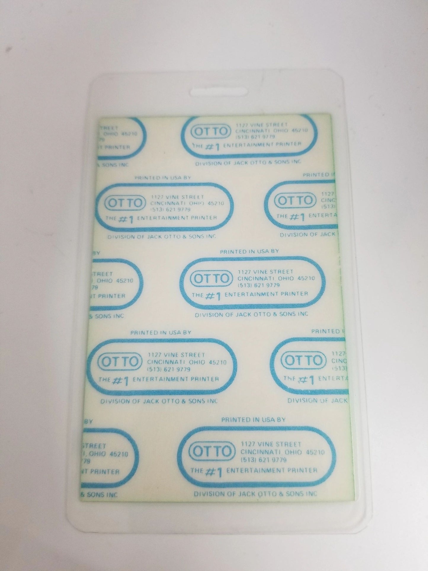 Air Supply World Tour 1983 Backstage Pass