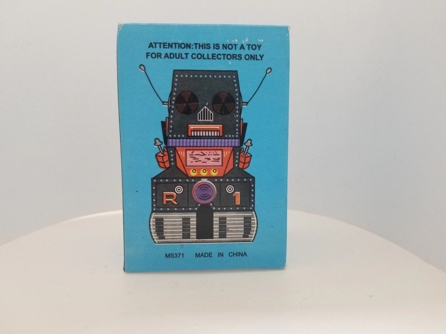 Tin Rolling Robot Wind-up Collector's Toy