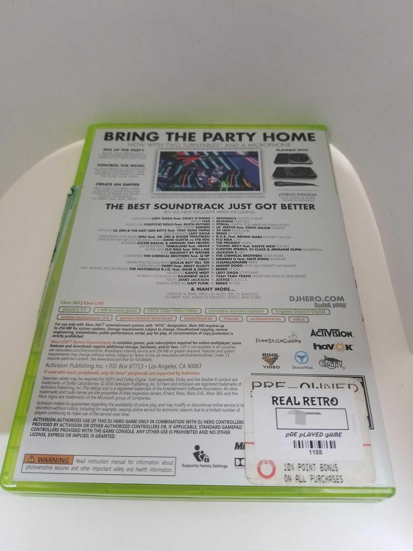 *Unopened* DJ Hero 2 (360)