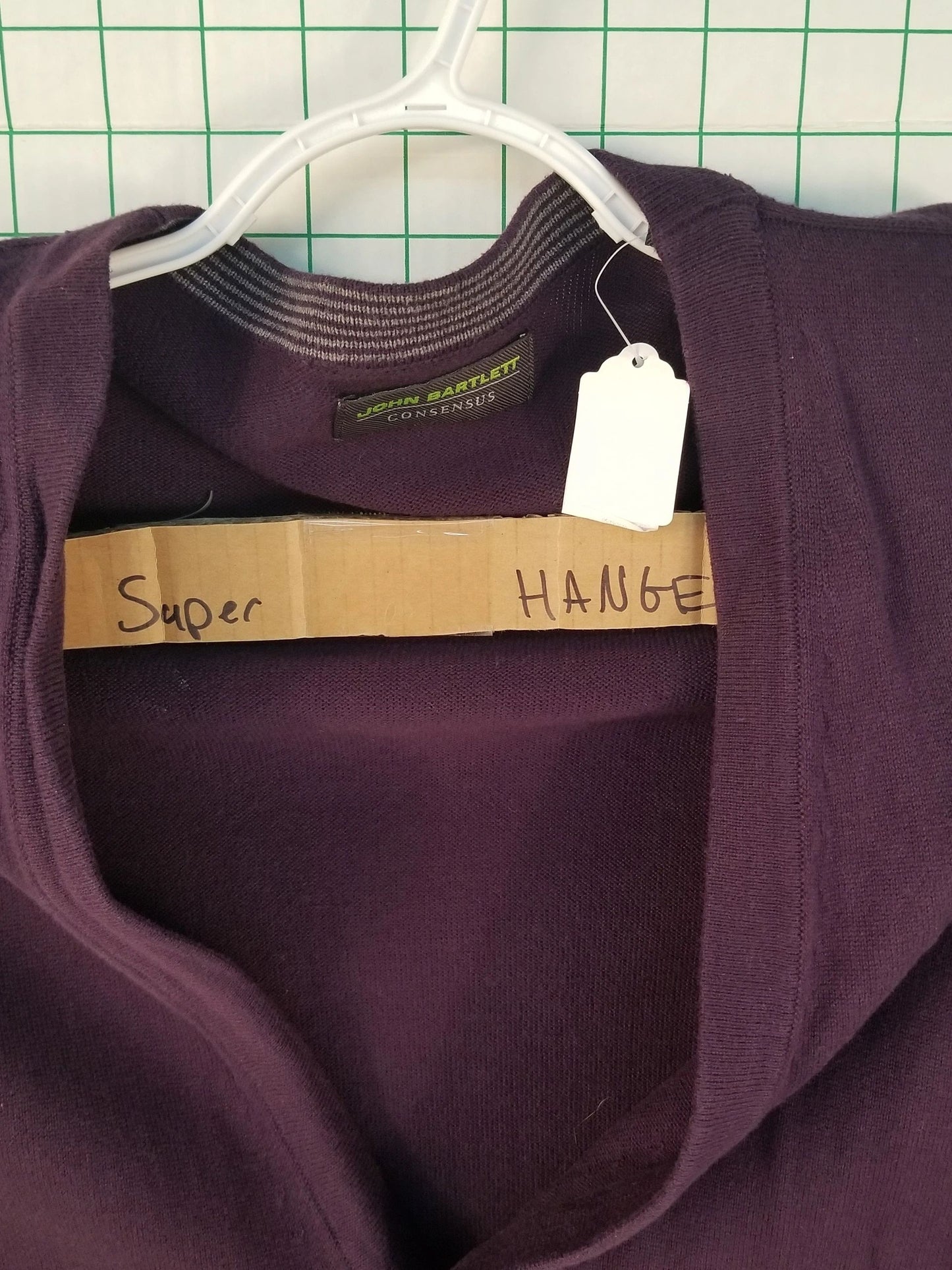 John Bartlett Purple Cardigan Jacket XL