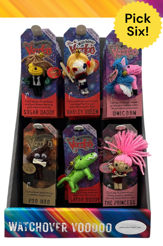 The H&H Group - Pick 6 Watchover Voodoo Dolls CDU