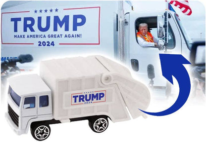I Love My Freedom - Trump 2024 Garbage Truck - 3137