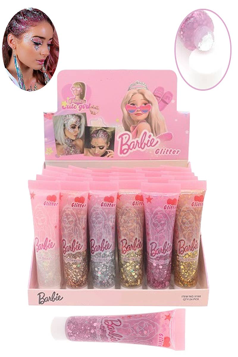 Cap Zone - Barbie Glitter Shimmer Highlighting Glow Eyeshadow