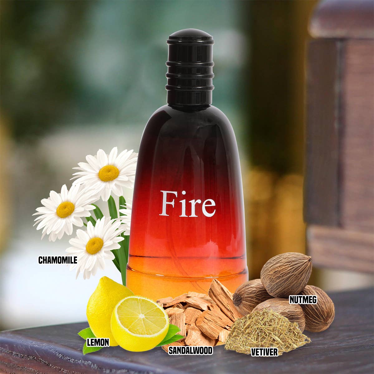 MYS Wholesale Inc - Fire Spray Cologne Eau de Toilette For Men