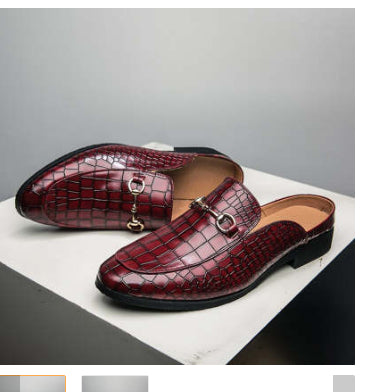 Men's Shoes Half Slippers Men's Shoes