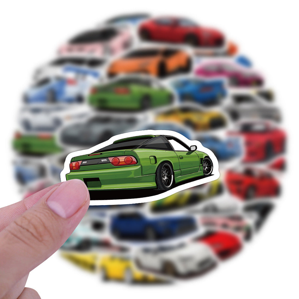 60 New Personalized Sports CAR CAR Graffiti Stickers