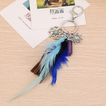 European And American Dreamcatcher Gossip Car Key Ring