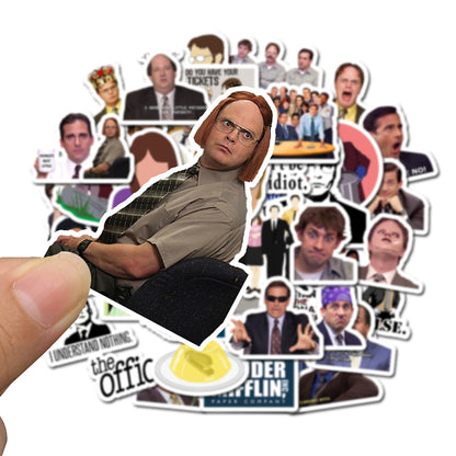 50 Pcs TV Show Office Sticker