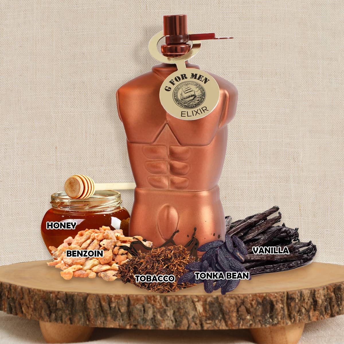 MYS Wholesale Inc - G For Men Elixir Natural Spray Cologne For Men
