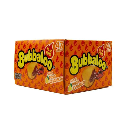 Food Crush Corp - Bubbaloo Pineapple/Chamoy Gum Mexican Candy (Cases of 47)