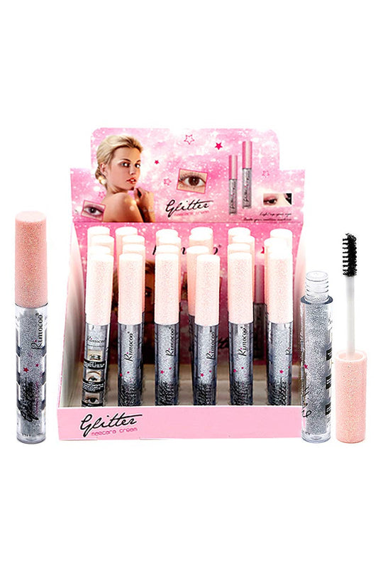 Cap Zone - Silver Glitter Essence Tubing Eyelash Mascara