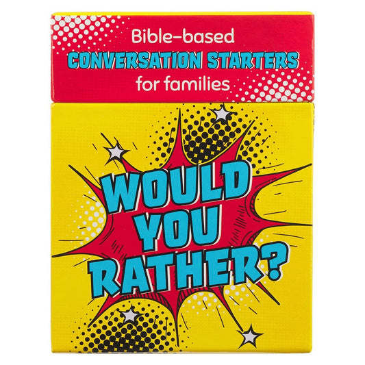 Christian Art Gifts - Conversation Starters for Families Would you Rather