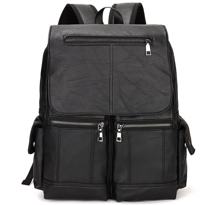 Men's Computer Bag Vintage Canvas Backpack