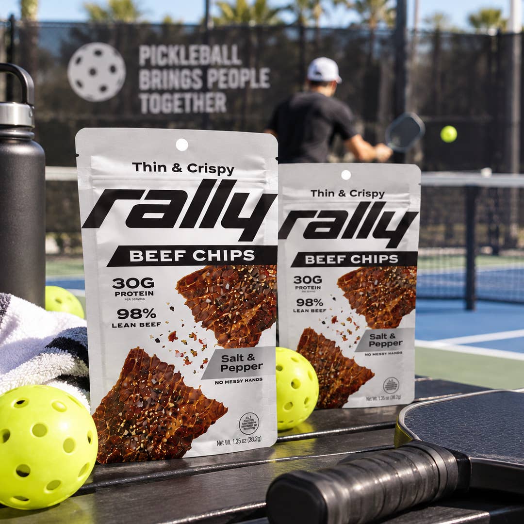 Rally Protein - Rally Beef Chips Salt & Pepper