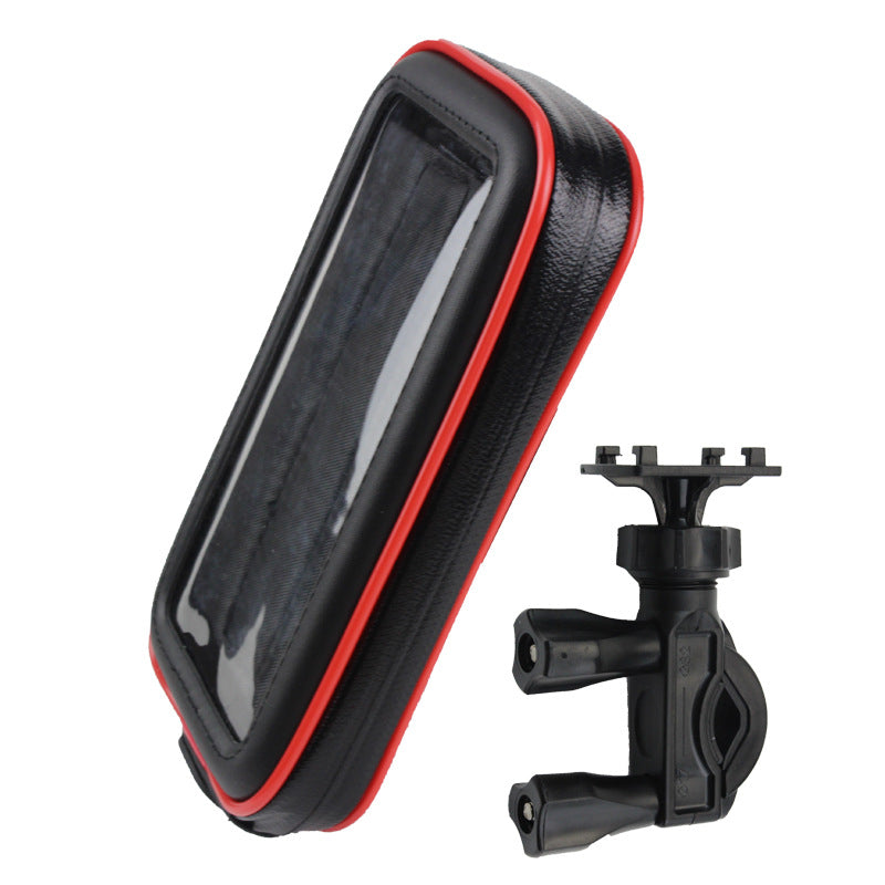 Rainproof TPU Touch Screen Cell Bike Phone Bag Holder Cycling Handlebar Bags Frame Pouch Case