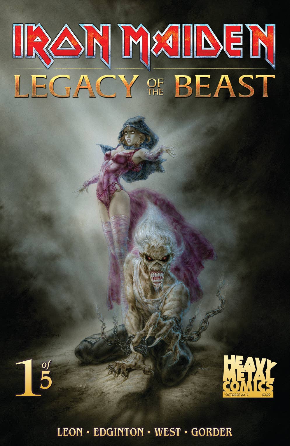 Heavy Metal - Iron Maiden Legacy of the Beast - Issue #1 - Cover B: Default Title
