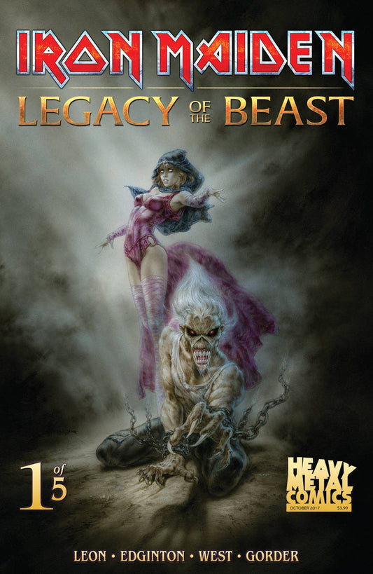 Heavy Metal - Iron Maiden Legacy of the Beast - Issue #1 - Cover B: Default Title