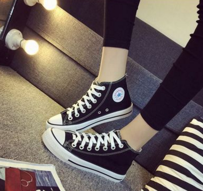 2021ulzzang autumn new lovers shoes casual shoes sneakers shoes Korean low canvas shoes to help female students