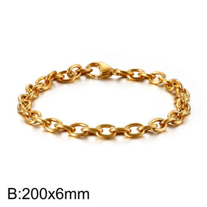 Fashion European And American Style O-shaped Bracelet