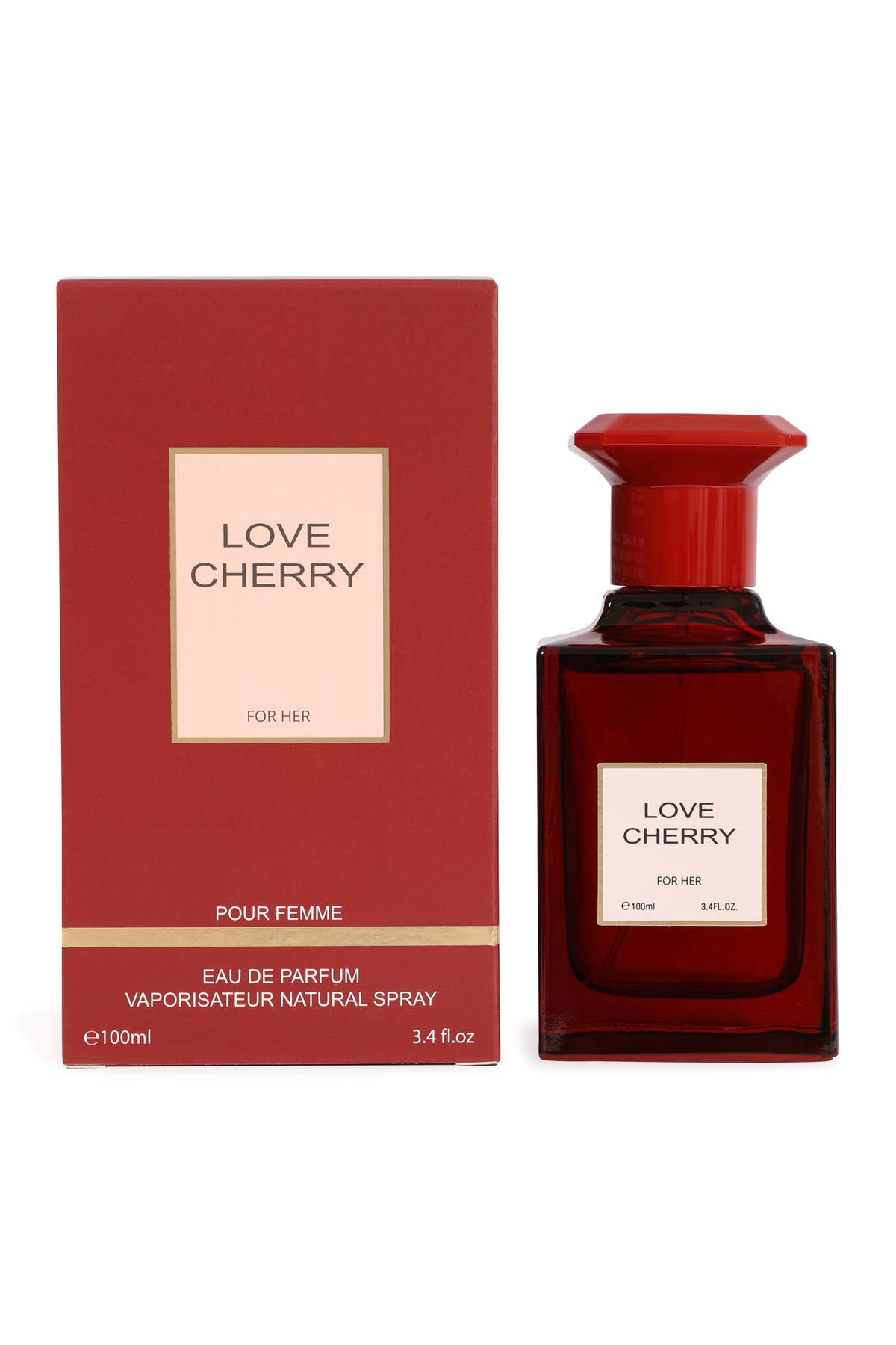 MYS Wholesale Inc - Love Cherry Spray Perfume Eau De Parfum For Women