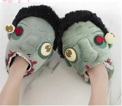 The Walking Dead Halloween Funny Zombie Slippers